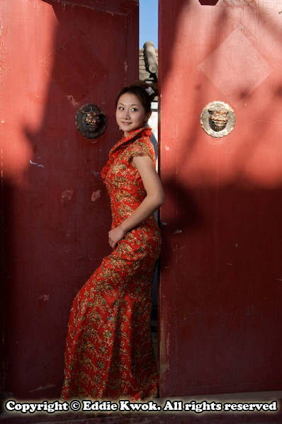 Red Bridal Gown